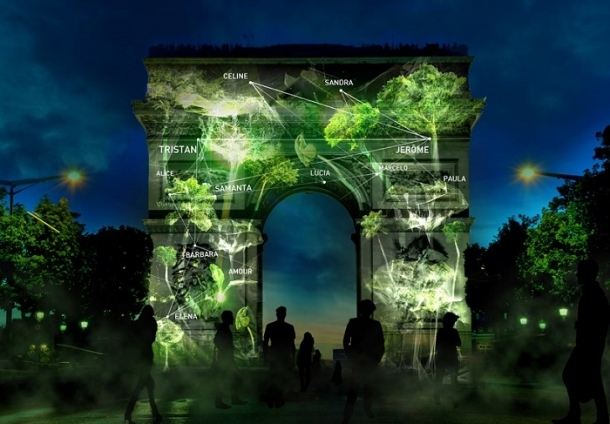 3D-деревья на памятниках архитектуры - проект Назиа Местауи