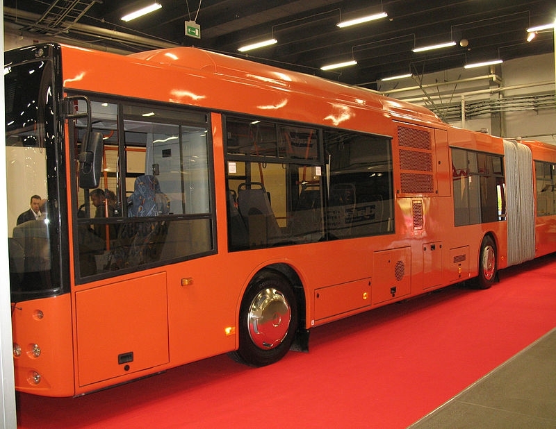 МАЗ представит на международном автофоруме в Москве новый автобус стан