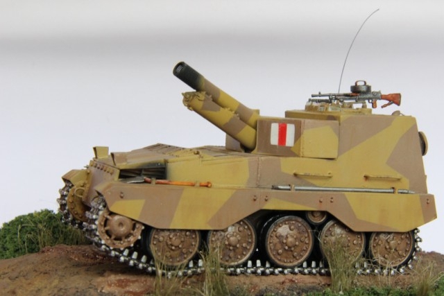  Модель САУ FV304 в масштабе 1/35