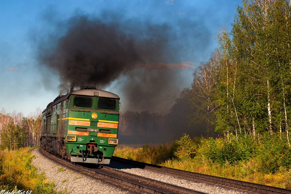 Тепловозы или день железнодорожника в Татарстане - часть 2
