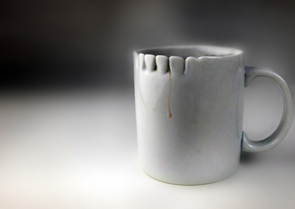 Прикольный дизайн чайных чашек и кружек