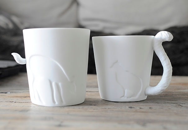 Прикольный дизайн чайных чашек и кружек