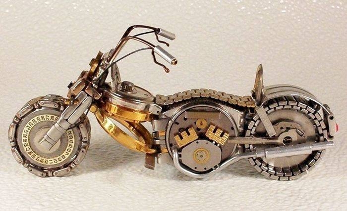 Мотоциклы из часов Дмитрия Христенко 