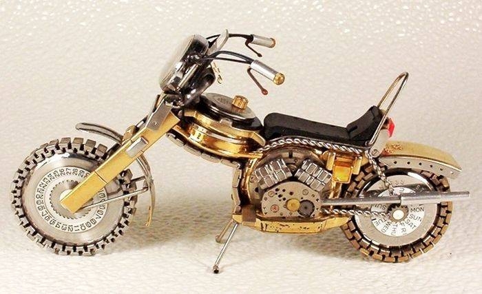 Мотоциклы из часов Дмитрия Христенко 