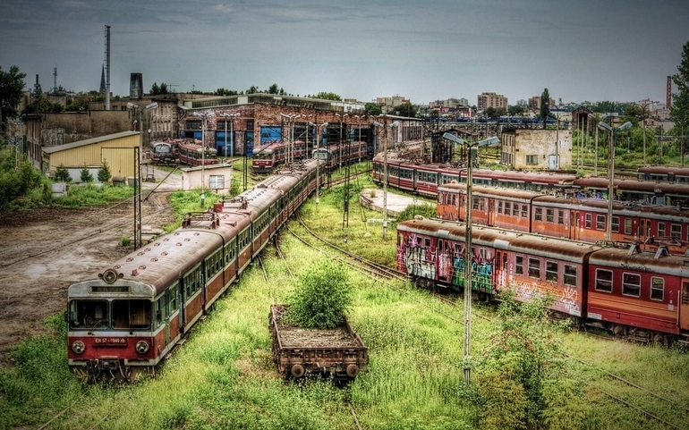 Удивительные фото красивых заброшенных зданий и городов