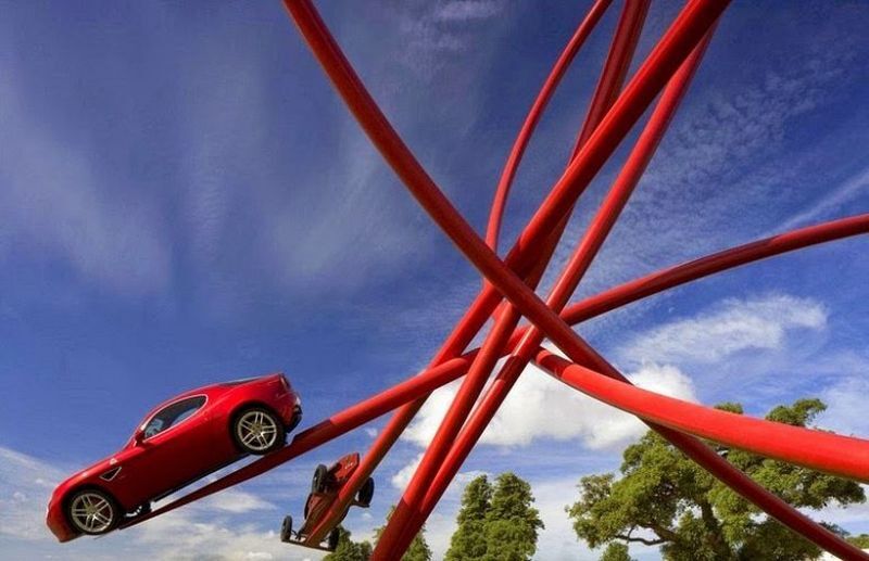 Автомобильные скульптуры Джерри Джуда