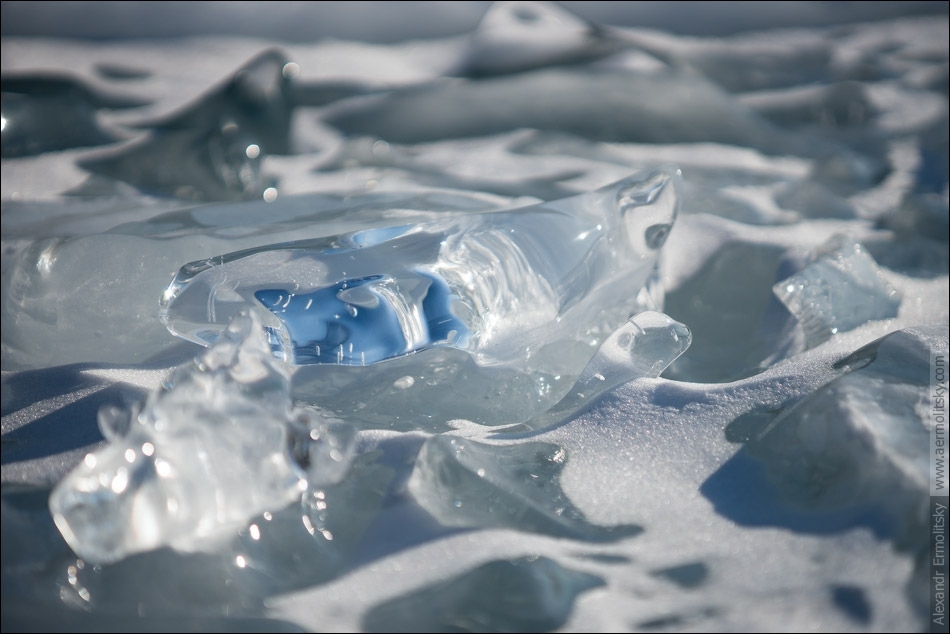Чистый лёд Байкала