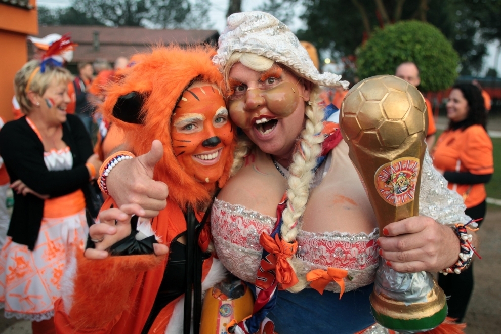 Самые необычные болельщики на чемпионате мира по футболу в Бразилии