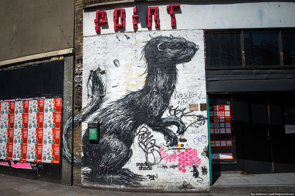 Уличное искусство Лондона