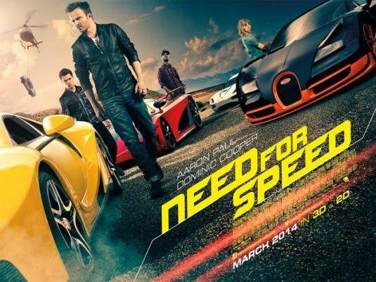 Need for Speed -  автомобили из фильма