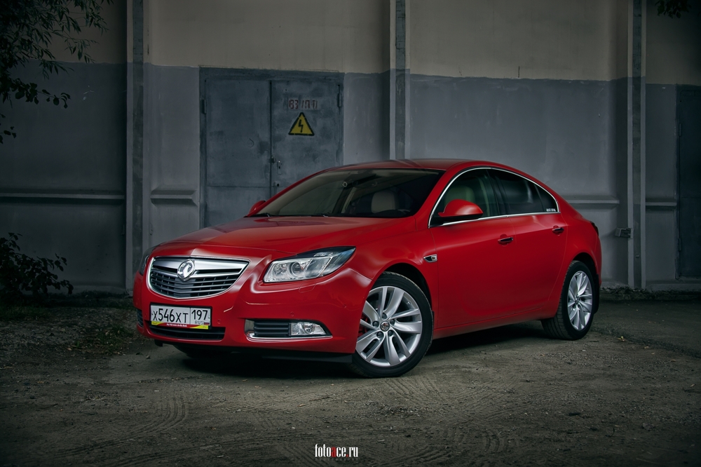 Фотосет Opel Insignia "Deep ReD"