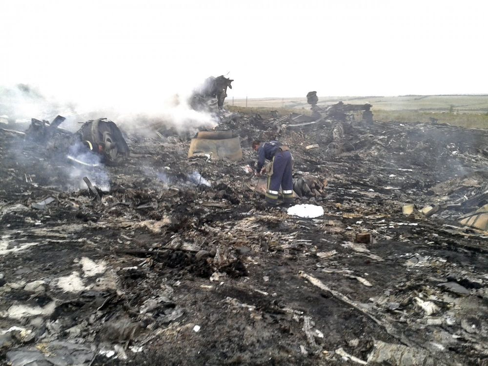 Крушения малайзийского самолёта в Донецкой области