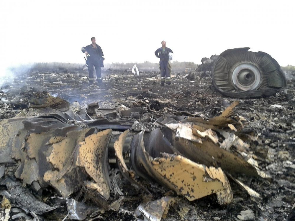 Крушения малайзийского самолёта в Донецкой области