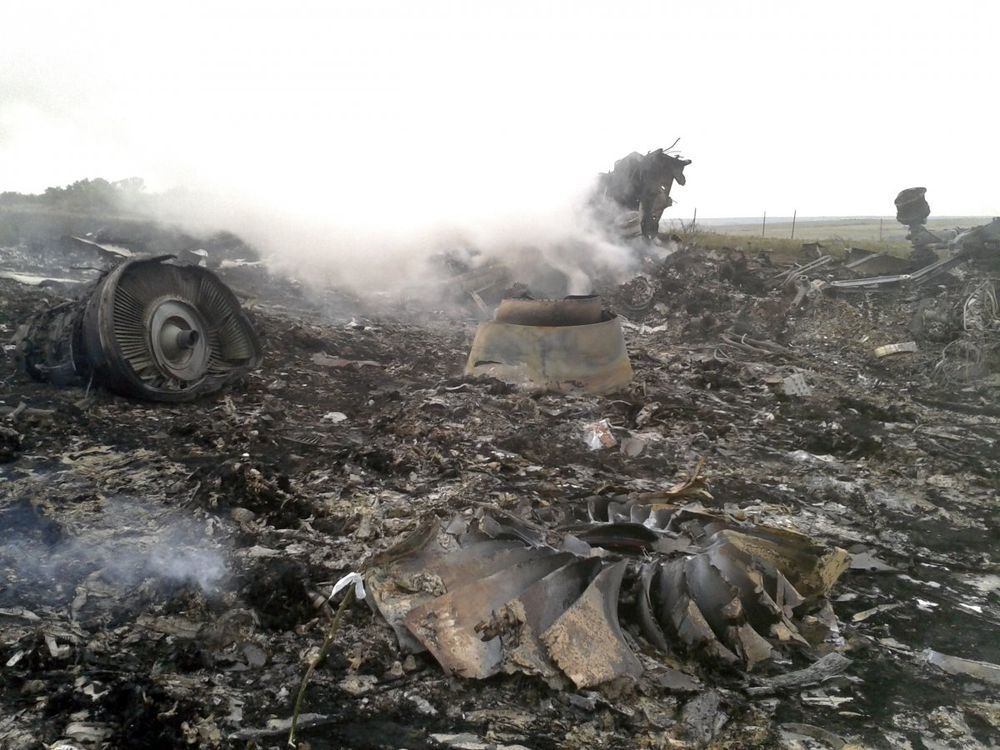 Крушения малайзийского самолёта в Донецкой области