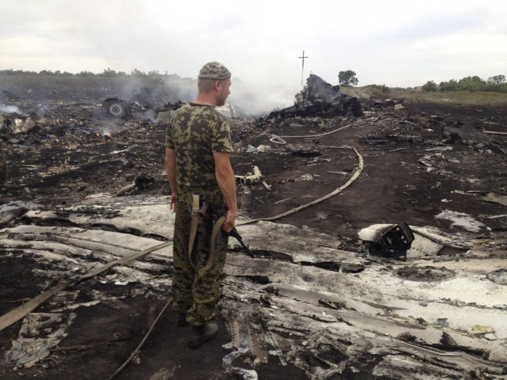 Крушения малайзийского самолёта в Донецкой области
