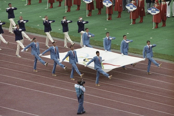 Ровно 34 года назад в Москве открыли летние Олимпийские игры.