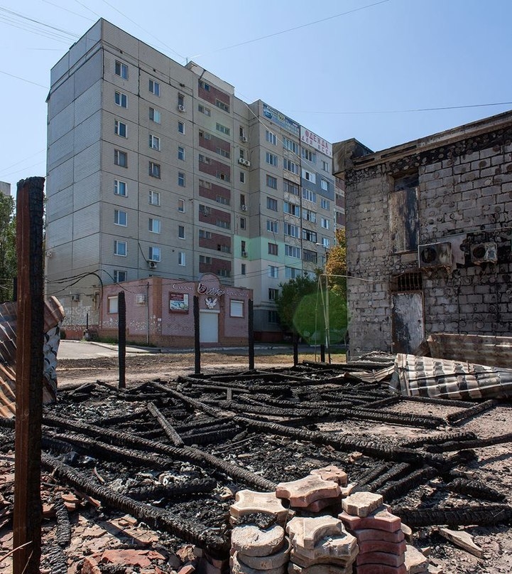 Смерть в Луганске без прикрас.