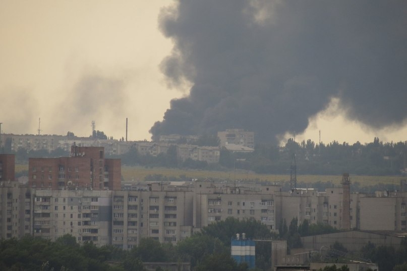 Смерть в Луганске без прикрас.