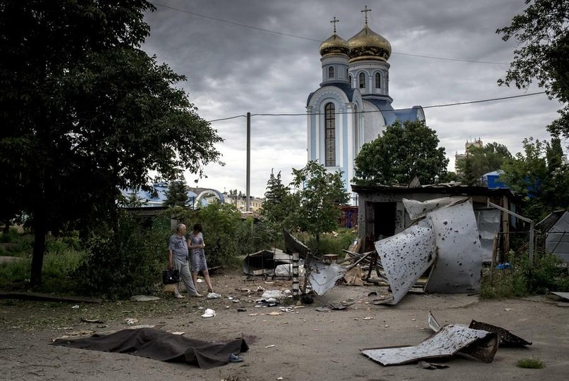 Смерть в Луганске без прикрас.