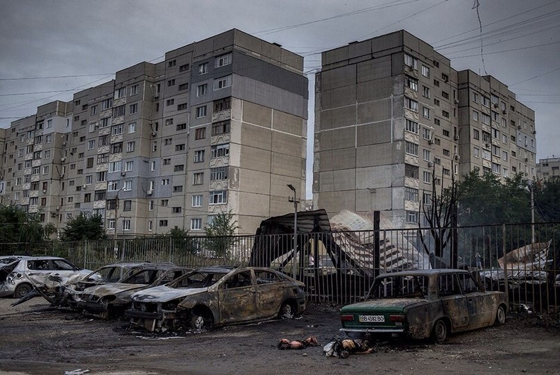 Смерть в Луганске без прикрас.