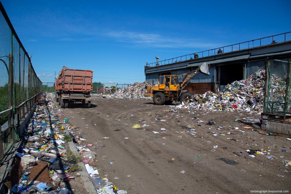 Завод по переработке бытовых отходов в Тольятти