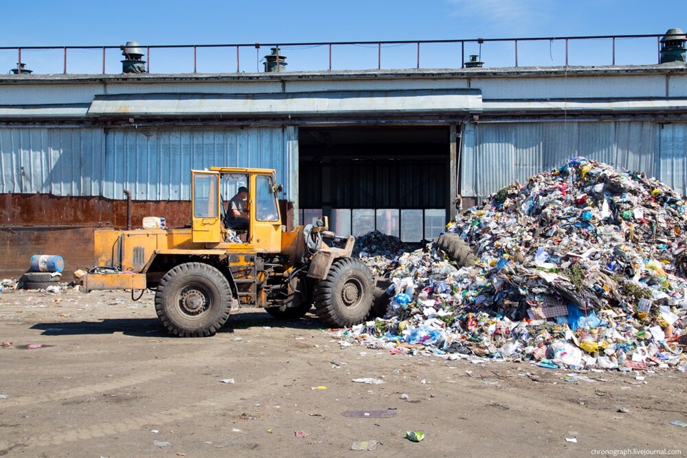 Завод по переработке бытовых отходов в Тольятти