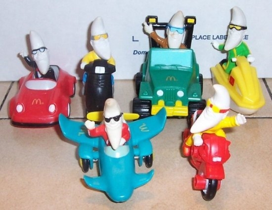 Игрушки в McDonald's из 80-ых