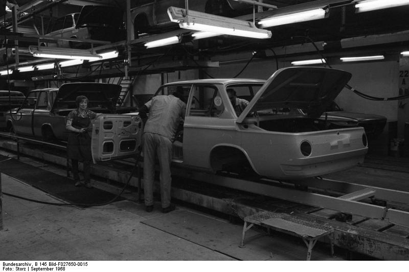 Как собирали BMW в 60-х годах прошлого века