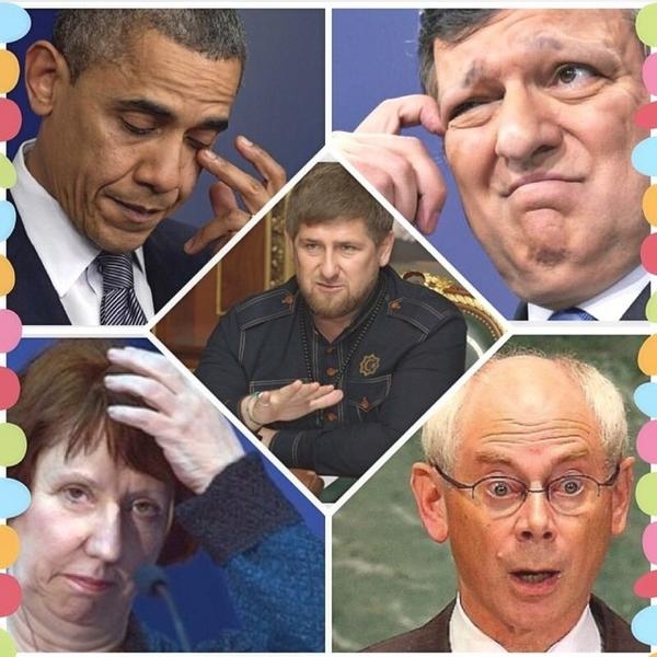 Рамзан Кадыров заморозит счета Обамы и Эштон на территории Чечни 