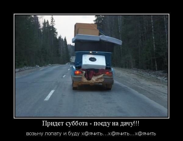 В России люди делятся на неудачников, удачников и дачников....
