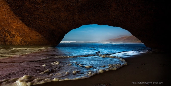 Глиняно-песчаные арки в Марокко
