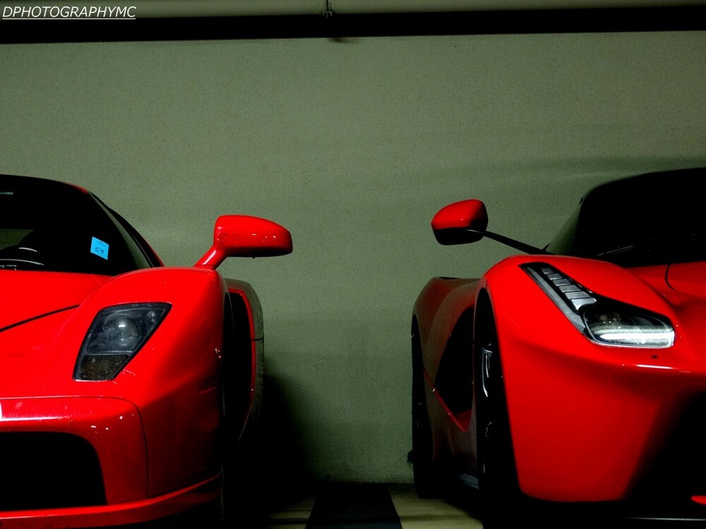 Владелец показал свою коллекцию Ferrari в Монако