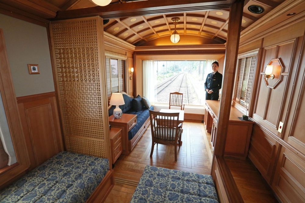 Самые роскошные и современные круизные поезда Японии