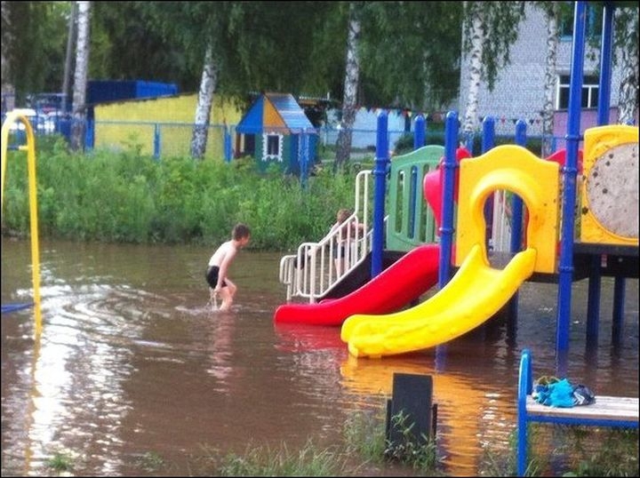 Лето в России  