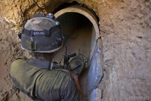 Сеть туннелей под Газой