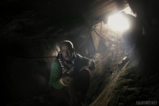 Сеть туннелей под Газой