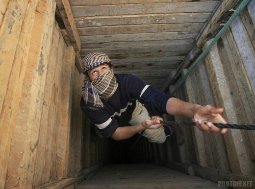 Сеть туннелей под Газой