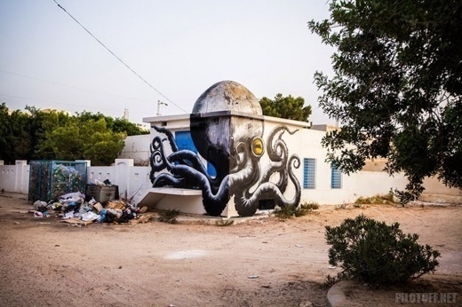 Тунис, стрит-арт