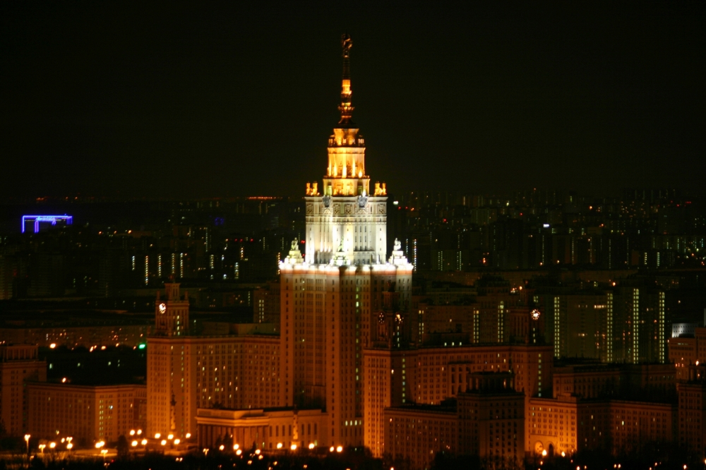 Дом на Мосфильмовской - Донстрой - Одна из самых высоких точек Москвы.