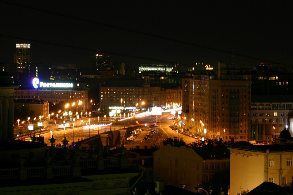 Виды с одной из крыш у сердце родины Москвы у Кремля  
