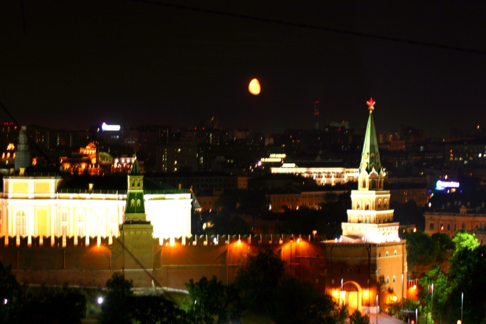 Виды с одной из крыш у сердце родины Москвы у Кремля  