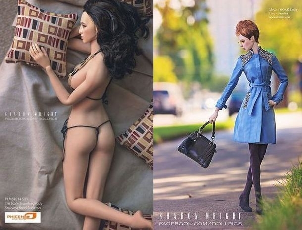 «Модные куклы» - эксклюзивное хобби Шэрон Райт 