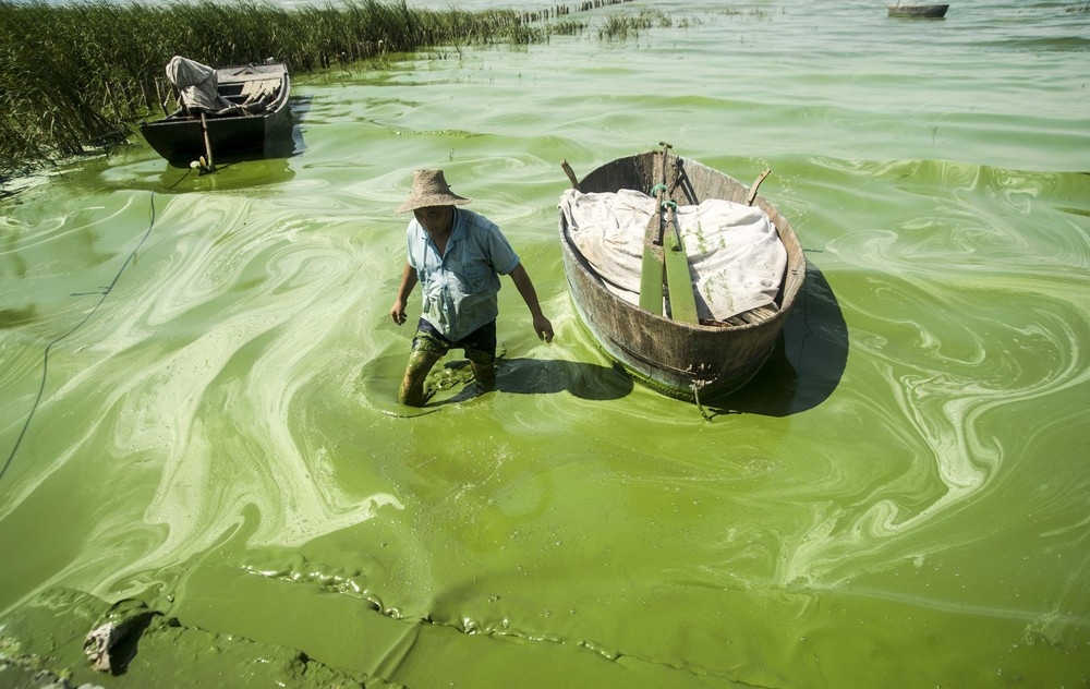 Загрязненные воды Китая