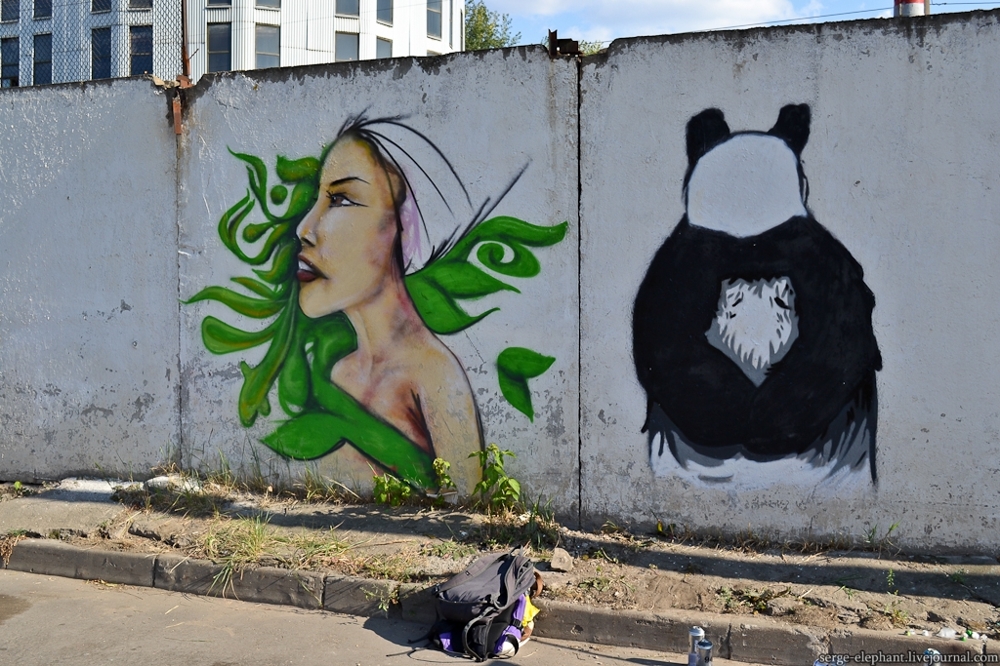 Открытие легальной граффити-стены на Дмитровской