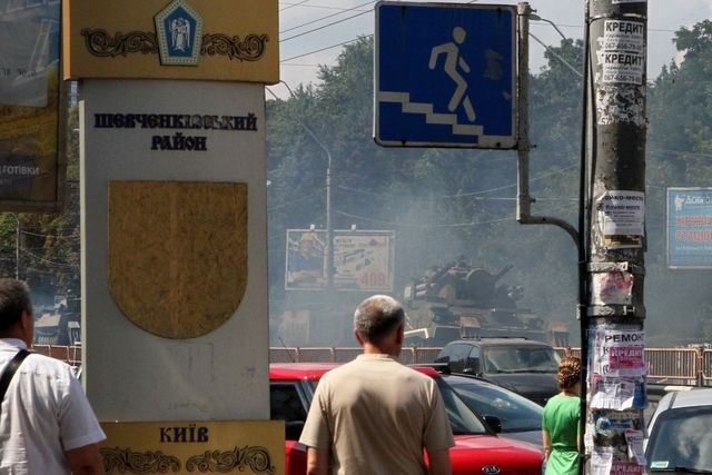СРОЧНО! В Киев введены танки для зачистки майдана