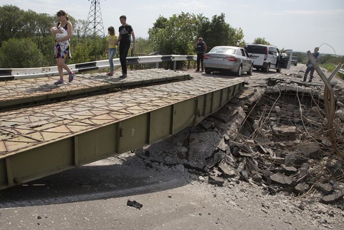 Военные действия в Донецкой области без прикрас 