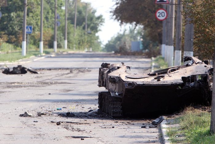 Военные действия в Донецкой области без прикрас 