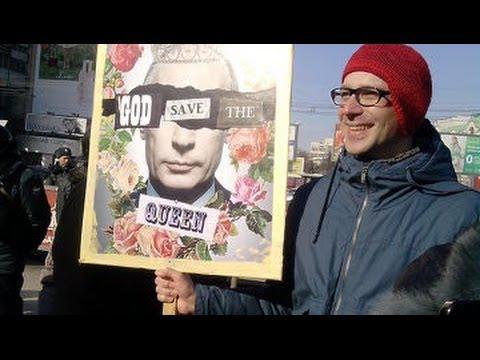 Митинг в Германии в поддержку России и Путина 