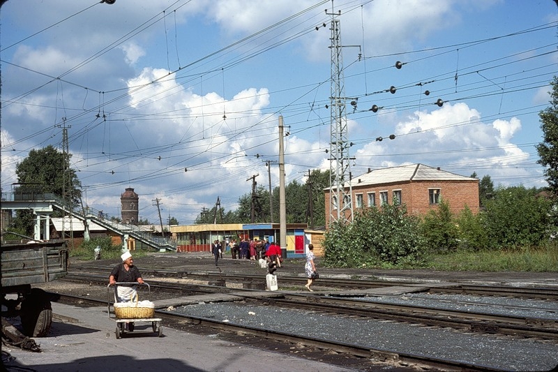 СССР из окна поезда в 1975 г 