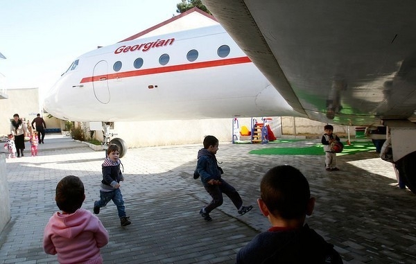 Детский садик в самолете
